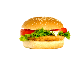 Mayonnaise, salade, oignons rouges, cornichons.