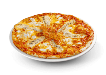 Tomate, mozzarella, bleu, emmental, ch�vre.  