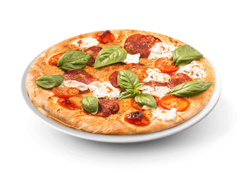 Tomate, fromage, origan, tomates fra�ches.