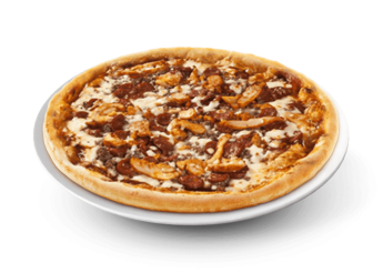Tomate, fromage, origan, viande hach�e, poulet, ch�vre.